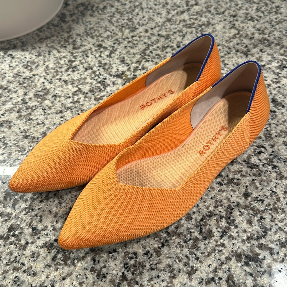 Rothy’s Pointed Toe Flats